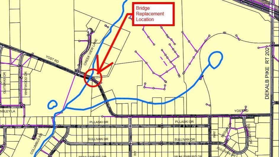 Yost Road Bridge Repalcement