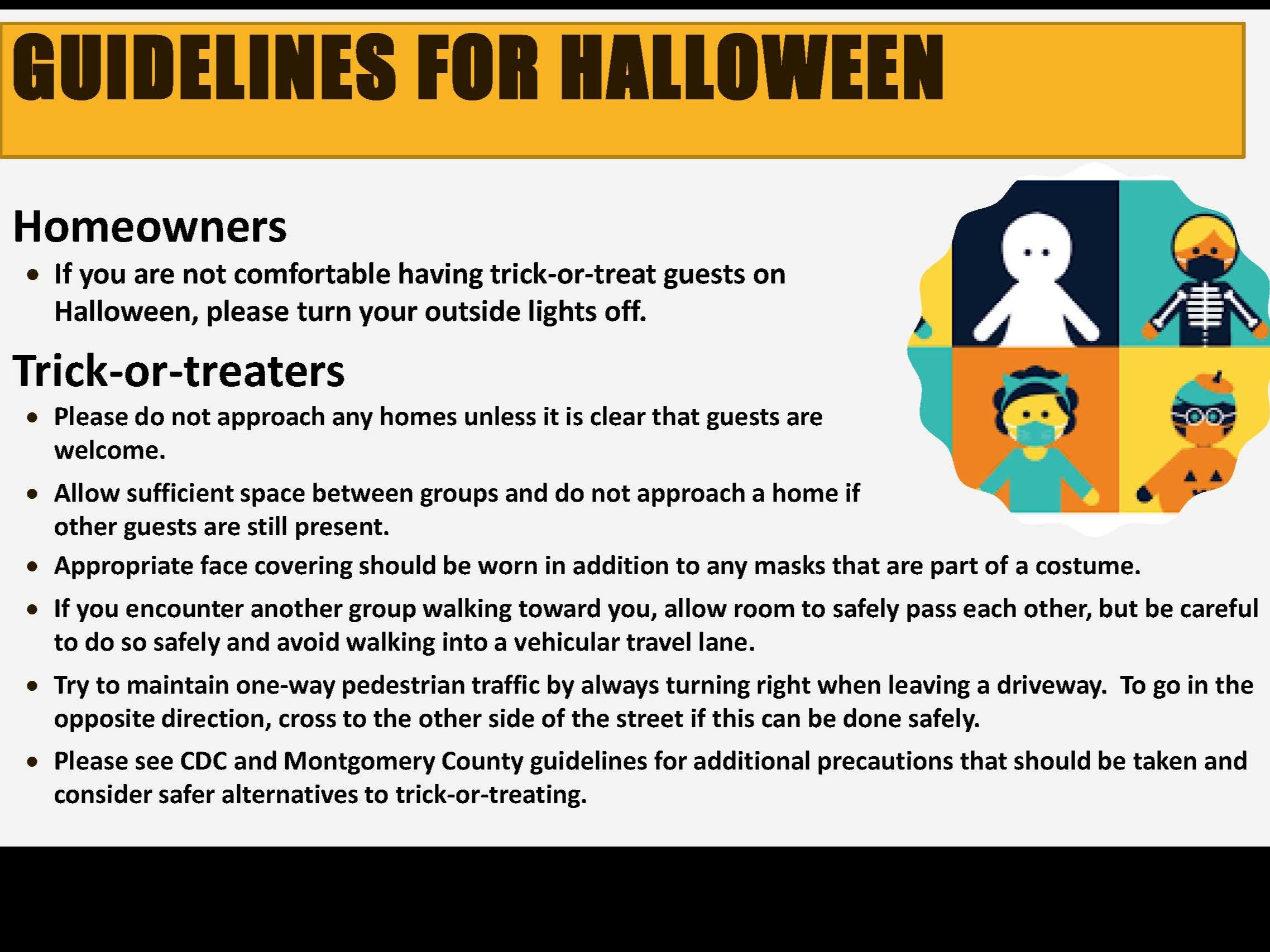 Halloween Guidelines 