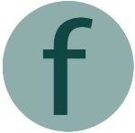 facebook logo - green